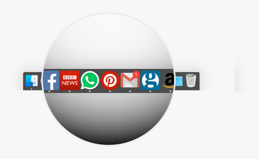 Macos Dock Badge - Sphere, HD Png Download, Free Download