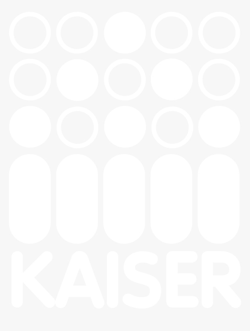 Kaiser Logo Black And White - Circle, HD Png Download, Free Download