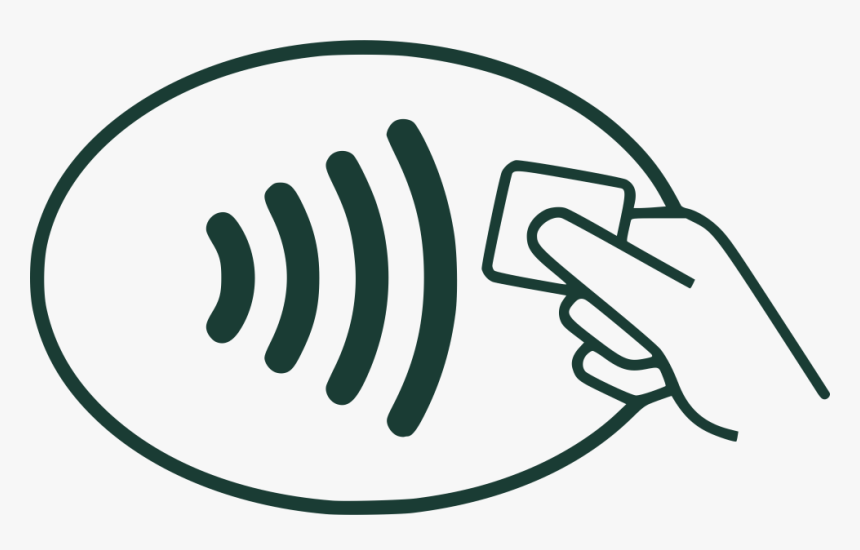 Nfc Standard Takes Aim At Qr Codes - Contactless Payment Icon Png, Transparent Png, Free Download