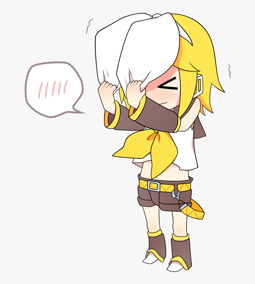 Thumb Image - Rin Kagamine Chibi Png, Transparent Png, Free Download