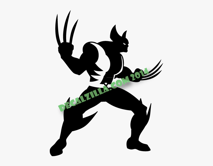 Wolverine Sticker Decal Wolverine Sticker - Illustration, HD Png Download, Free Download