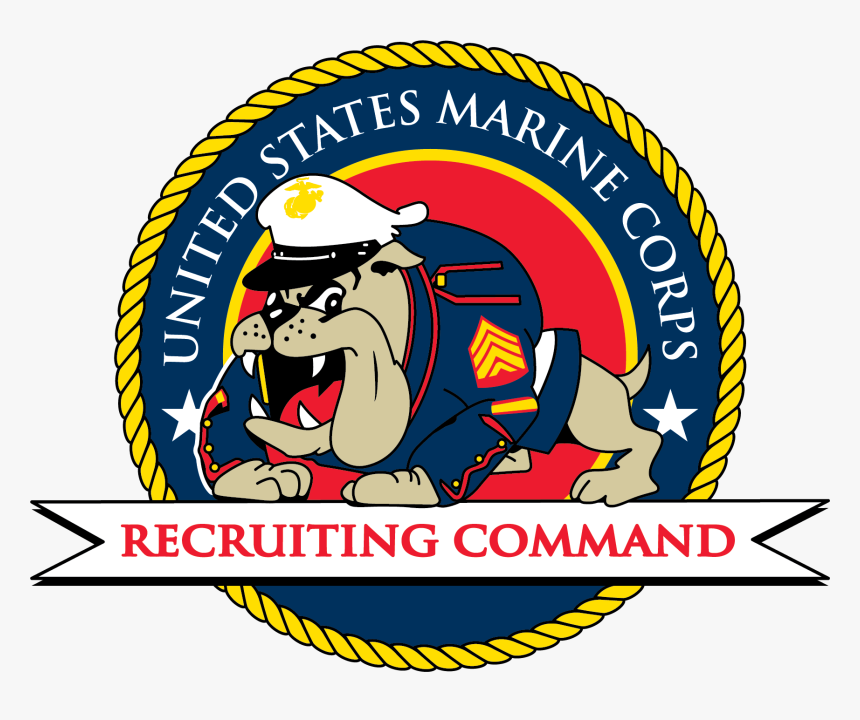 United States Marine Corps Recruiting Command Hd Png Download Kindpng - roblox usmc logo