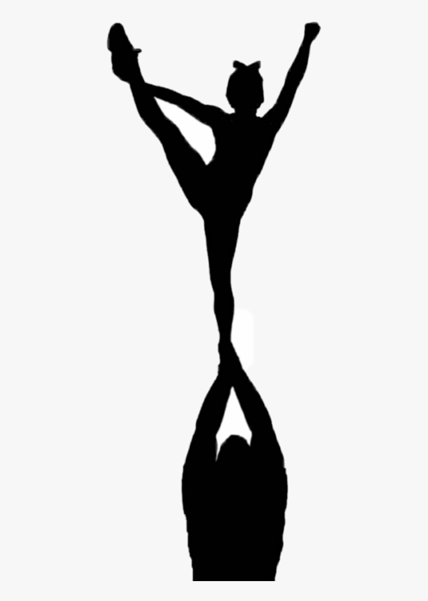 Cheerleading Silhouette HD Png Download kindpng. 