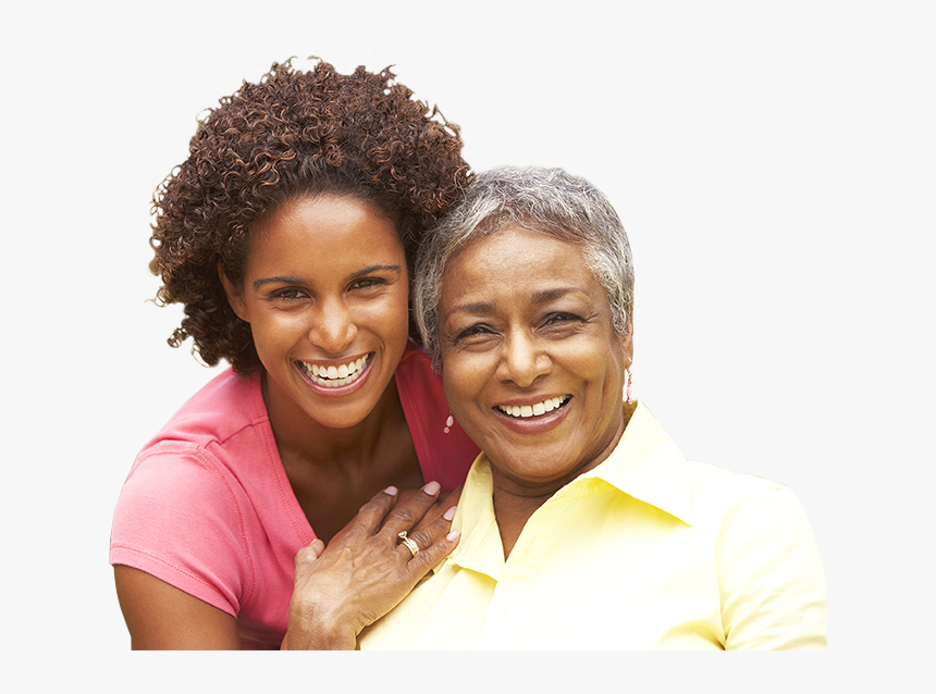 Older Woman Sitting With A Younger Woman - Friendship, HD Png Download, Free Download