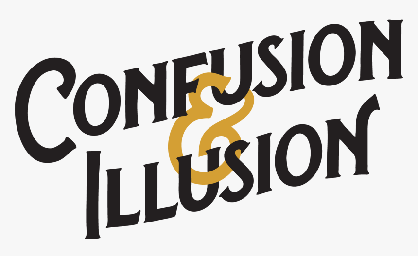 Confusion And Illusion Logo - Calligraphy, HD Png Download, Free Download