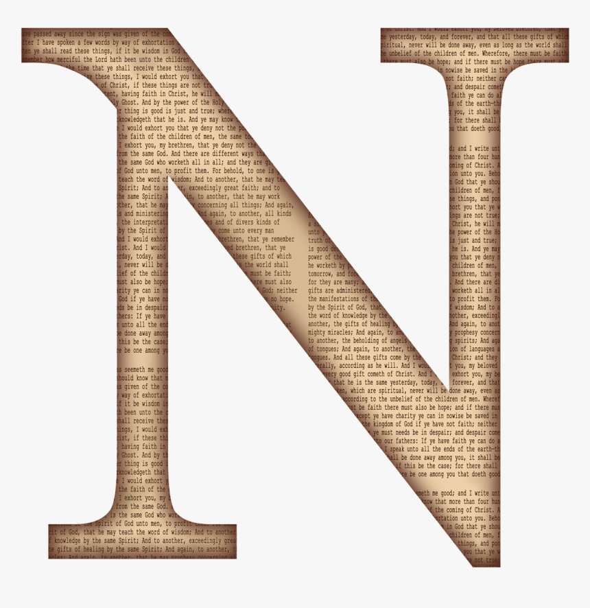 Letter N Png - Clip Art, Transparent Png, Free Download