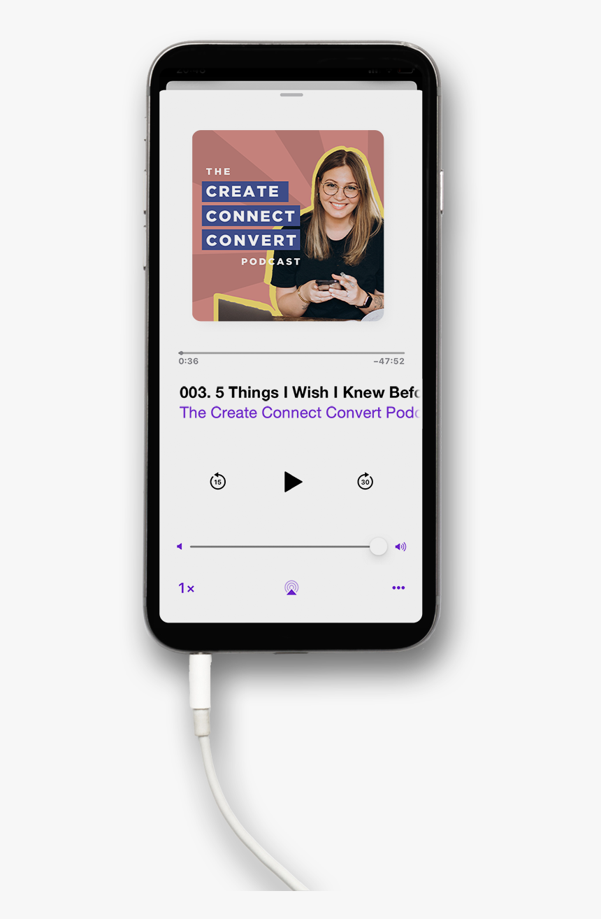 Iphone Podcast Mockup, HD Png Download, Free Download