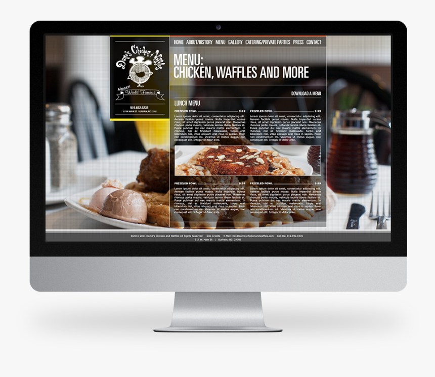 Kompleks Web Design Dame"s Chicken And Waffles - Mont Blanc, HD Png Download, Free Download