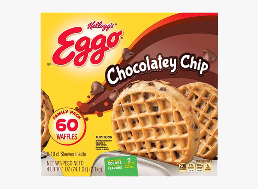 Chocolate Chip Eggo Waffles, HD Png Download, Free Download