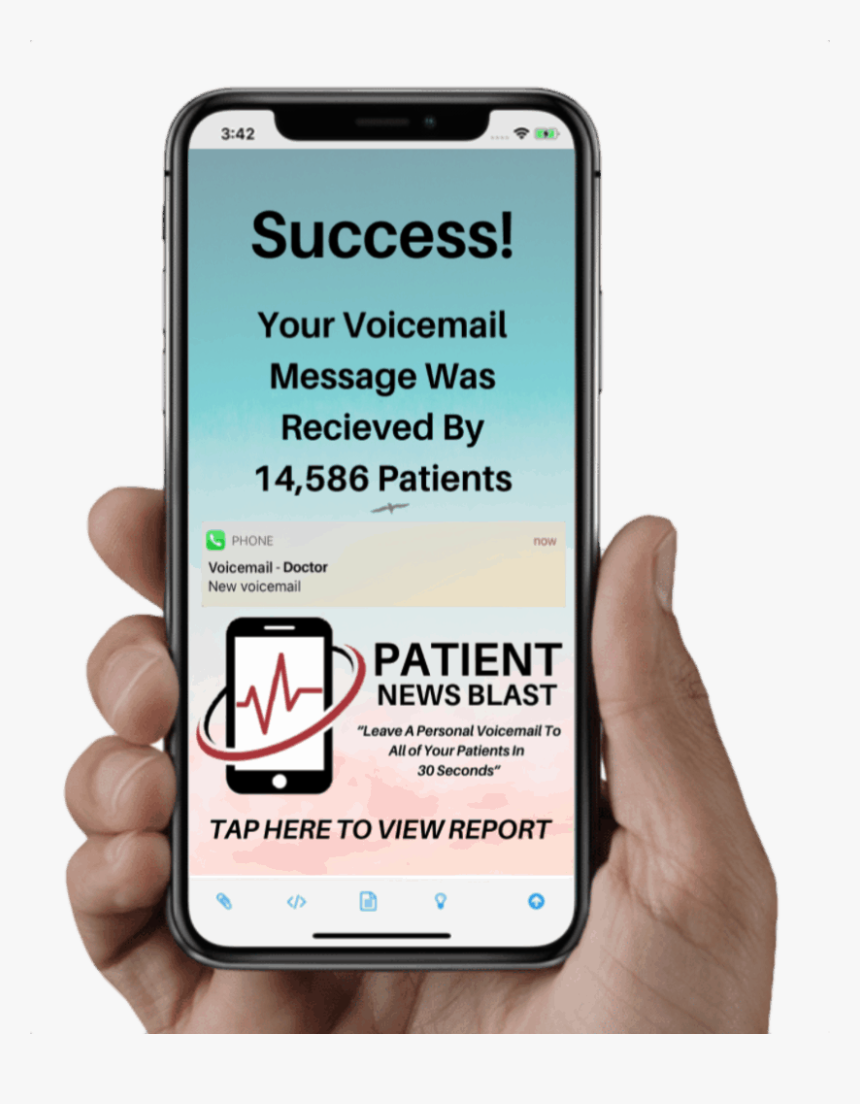 Doctor Voicemail Messaging System - Transparent Background Iphone Icon Transparent, HD Png Download, Free Download