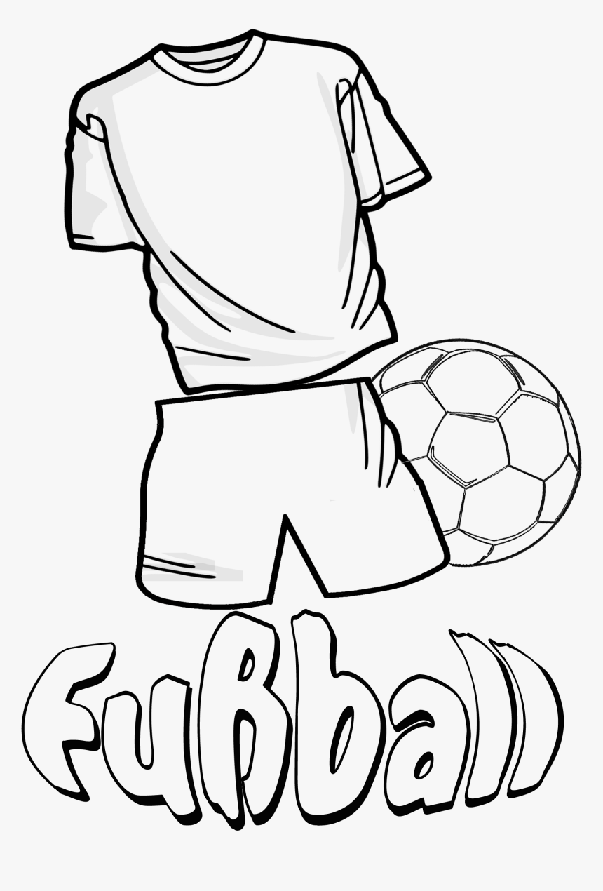 Vorlage Fußball Tor Zum Ausmalen 1156 Malvorlage Fußball - T Shirt Clip Art, HD Png Download, Free Download