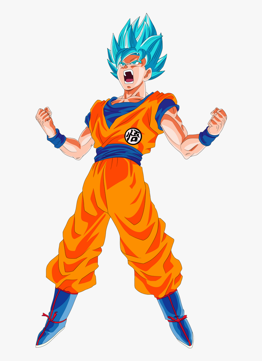 9 - Goku Super Saiyan God Png, Transparent Png, Free Download