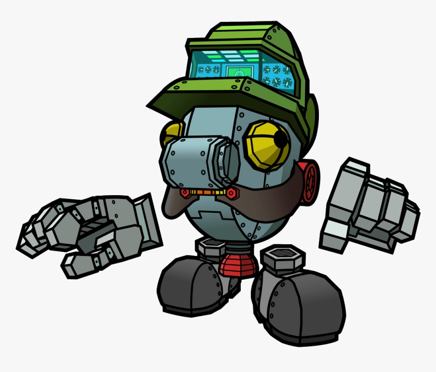 Super Paper Mario Brobot, HD Png Download, Free Download