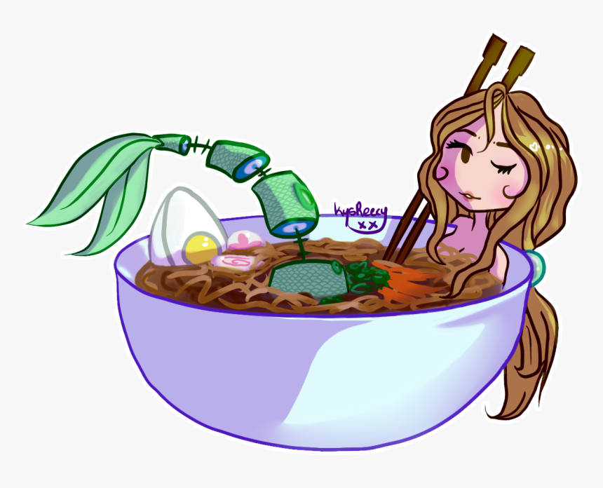 Bowl Ramen - Udon Cartoon, HD Png Download, Free Download