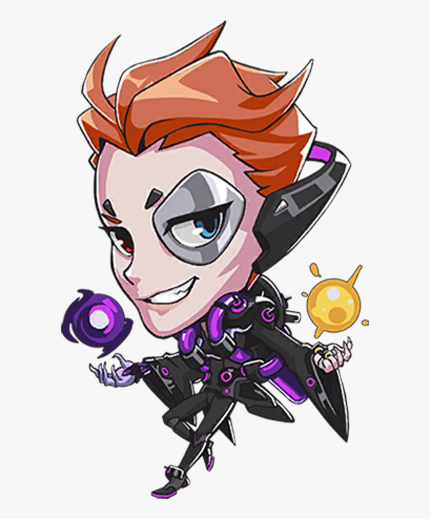Overwatch Moira Cute Spray, HD Png Download, Free Download
