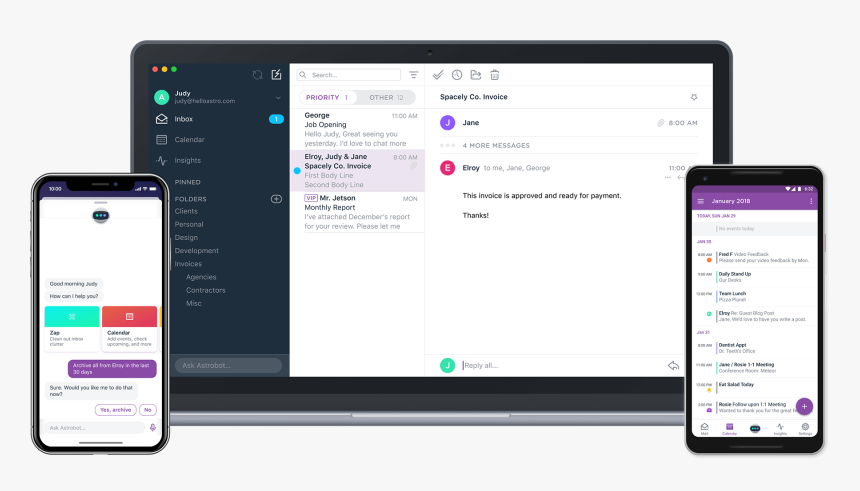 Astro Email, HD Png Download, Free Download
