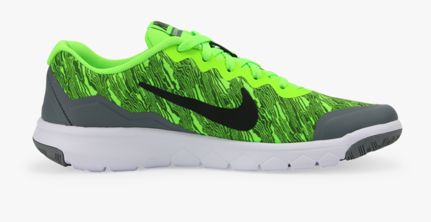 Nike Kids Flex Experience 4 Print Gs Electric Green/black/grey/white"
 - Nike Free, HD Png Download, Free Download