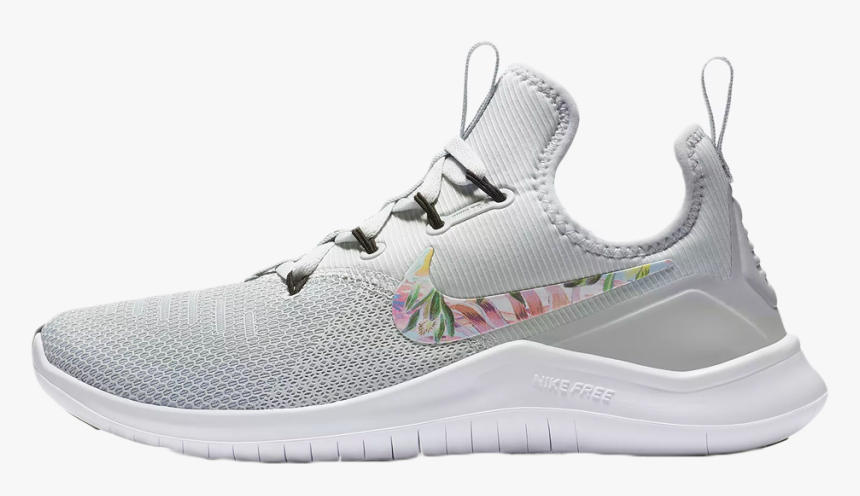 Nike Free Tr 8 Print Floral White - Sneakers, HD Png Download, Free Download