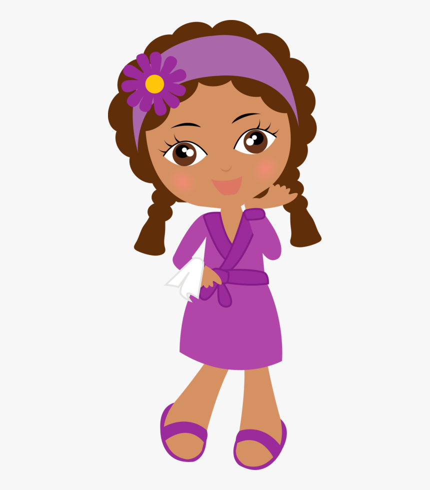 Say Hello Imagenes Lindas - Clip Art Of Black Girl, HD Png Download, Free Download