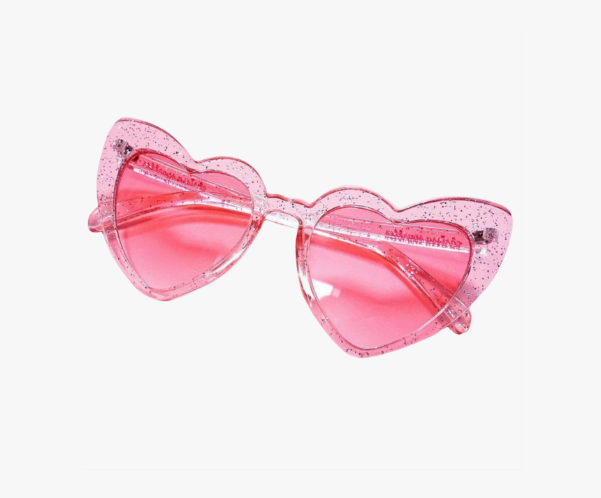 Image - Heart Sunglasses Pink Glitter, HD Png Download, Free Download