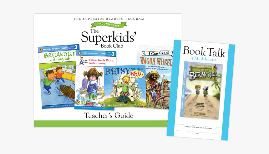 The Superkids Book Club Covers - Cartoon, HD Png Download, Free Download