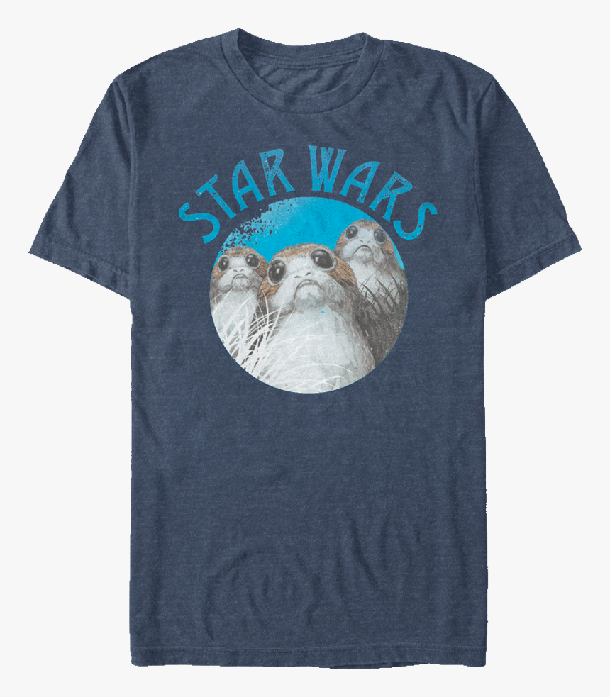Porgs Star Wars The Last Jedi T-shirt - Chewbacca, HD Png Download, Free Download