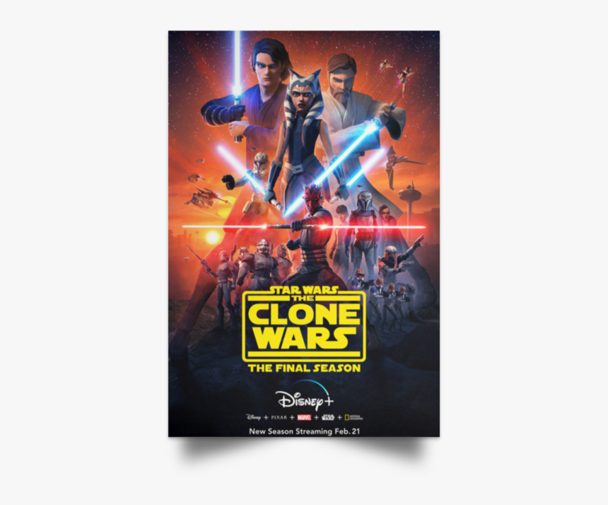Star Wars The Clone Wars Final Season Poster, HD Png Download, Free Download