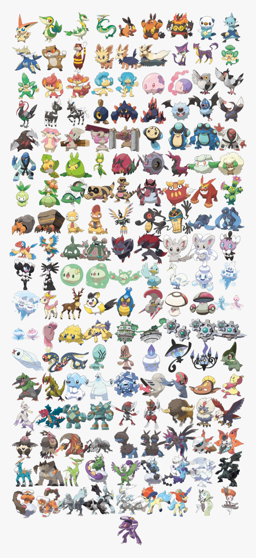 Image - Pokémon Generation 5, HD Png Download, Free Download