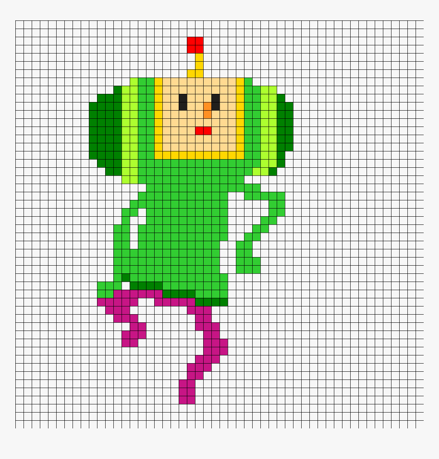 Transparent Cross Stitch Clipart - Katamari Damacy Pixel Art, HD Png Download, Free Download