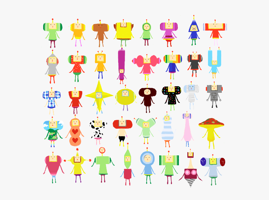 “katamari Damacy Cousins
” - We Love Katamari Cousins, HD Png Download, Free Download