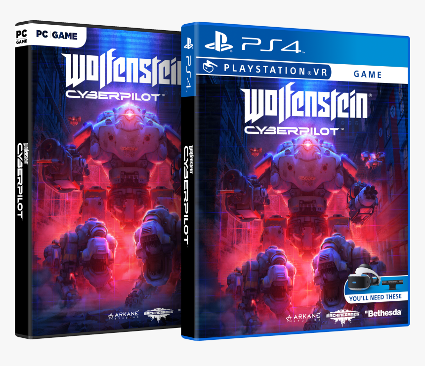 Wolfenstein Cyberpilot Vr Ps4, HD Png Download, Free Download