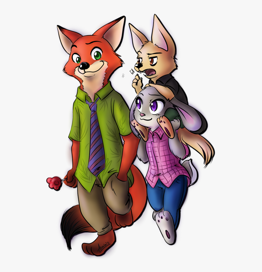 Judy Nick And Finnick, HD Png Download, Free Download