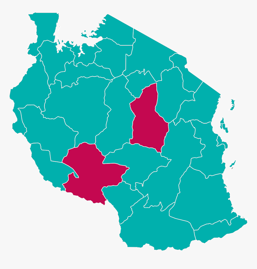 Tz - Tanzania Flag Map Vector, HD Png Download, Free Download