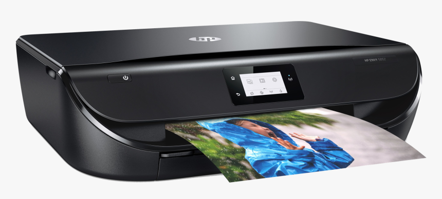 Printer Png Transparent Image - Hp Envy 5052 Printer, Png Download, Free Download