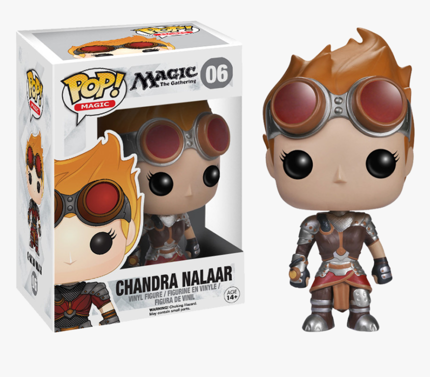 Pop Figure Mtg Chandra Nalaar , Png Download - Magic Funko Pop, Transparent Png, Free Download