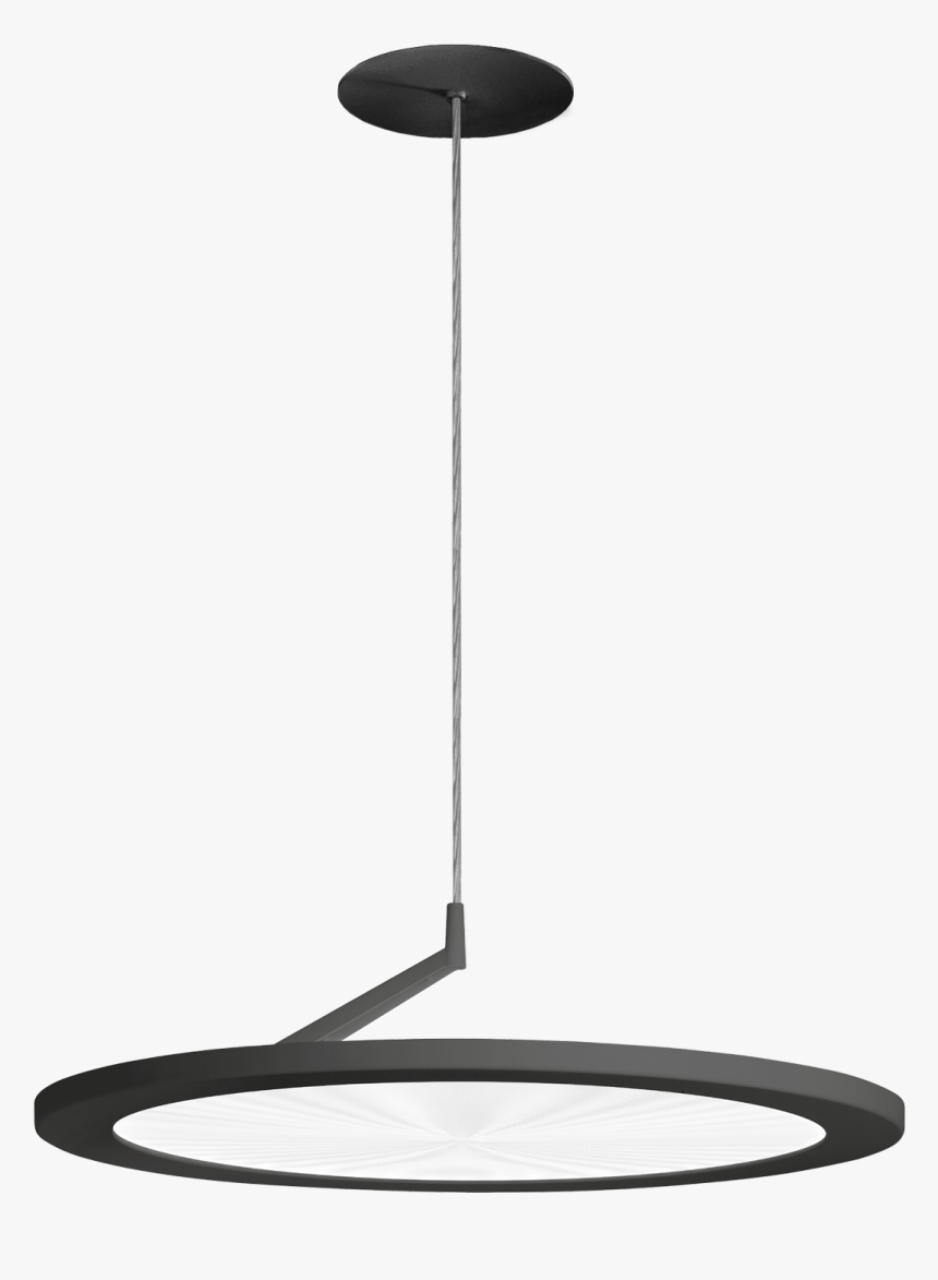 Black Disc Light Pendant, HD Png Download, Free Download