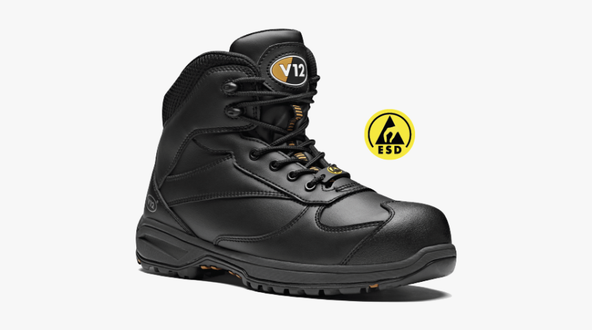 V12 Octane Leather Free Safety Hiker Boots - V2 Safety Boots, HD Png Download, Free Download