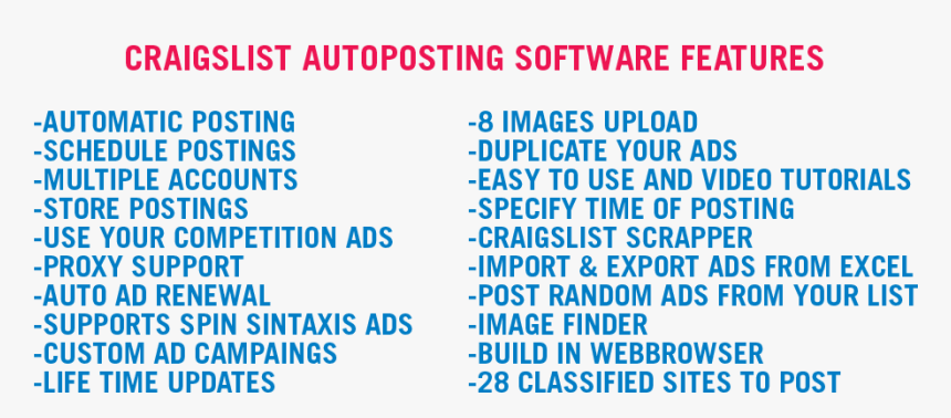 Craigslist Autoposting Tools V1 - Cámara De Comercio De Cúcuta, HD Png Download, Free Download