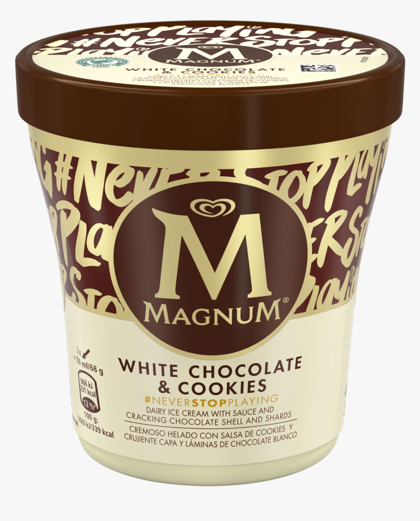 Magnum White Chocolate Cookies, HD Png Download, Free Download