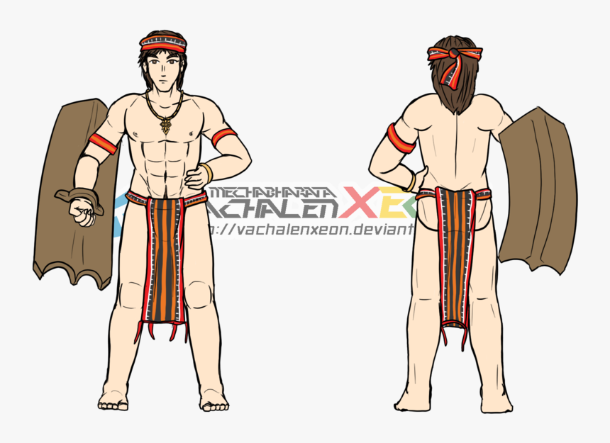 Philippines Drawing Attire Picture Library Library - Igorot Bahag Clipart, HD Png Download, Free Download