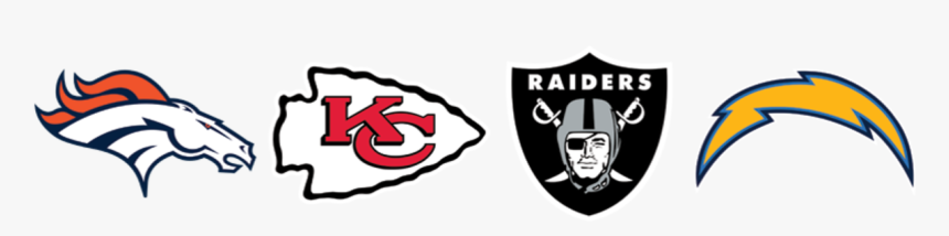 Logos Afc West - Afc West Logos Png, Transparent Png, Free Download