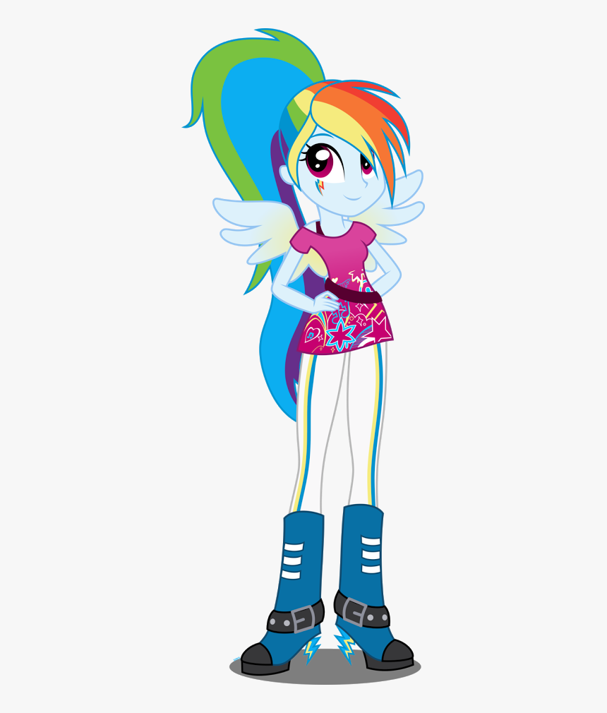 Community Clipart Comunidad - Mlp Eg Rainbow Dash Outfits, HD Png Download, Free Download