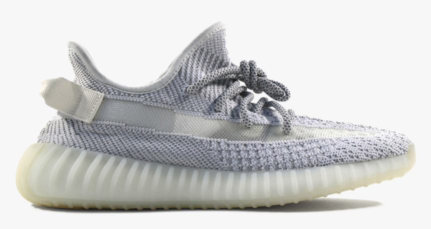 Static Gray Yeezy Boost 350 V2 Reflective, HD Png Download, Free Download