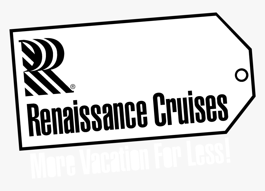 Renaissance Cruises Logo Black And White - Sign, HD Png Download, Free Download