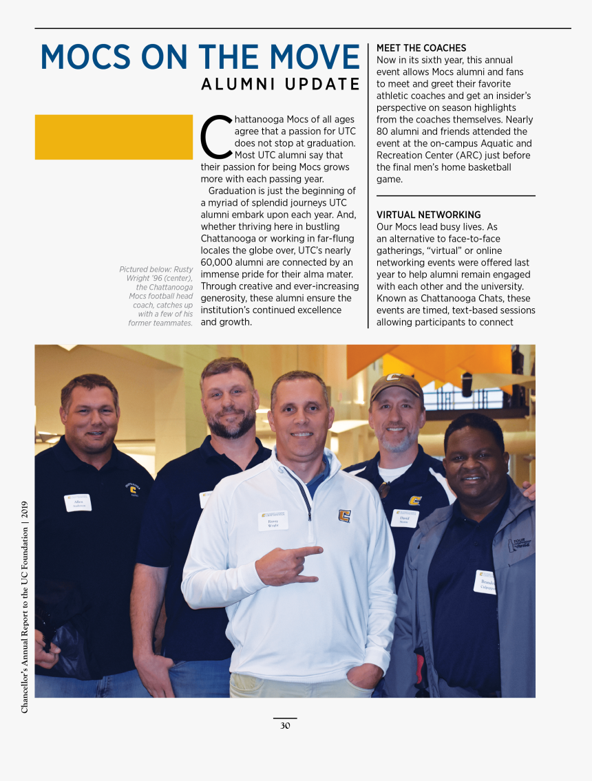 Utc Chancellor"s Annual Report To Uc Foundation - Polo Shirt, HD Png Download, Free Download