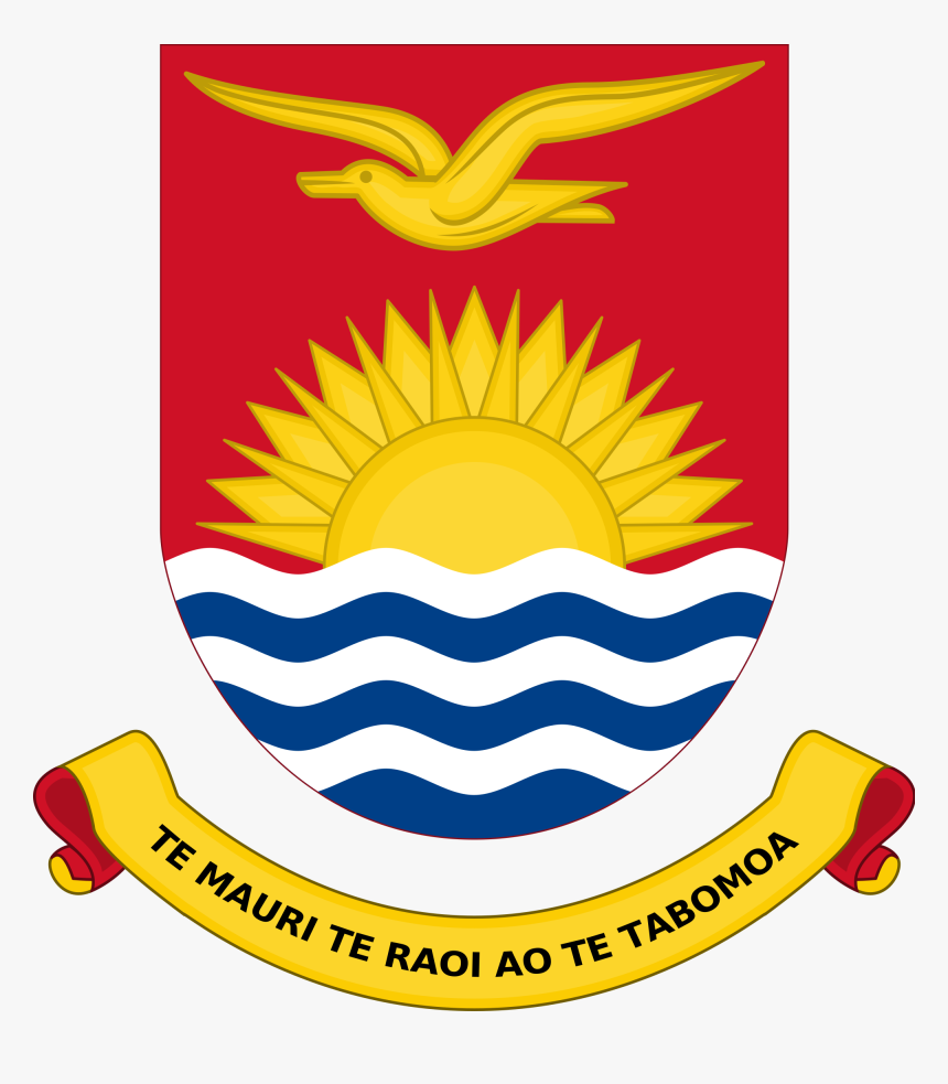 Of Kiribati Wikipedia - Kiribati Coat Of Arms, HD Png Download, Free Download