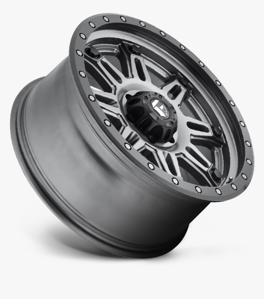 Black Beadlock Wheels Chrome Lip, HD Png Download, Free Download