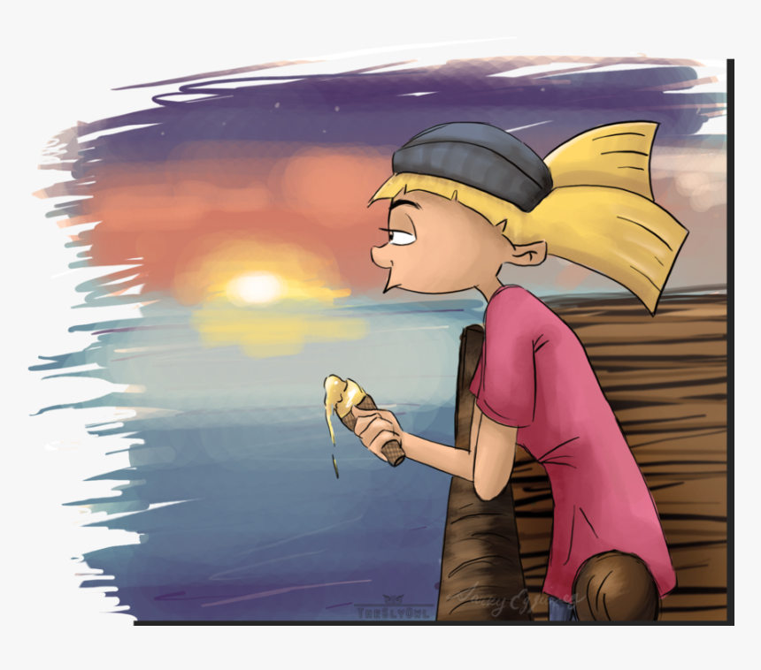 Arnold And Helga - Helga Pataki, HD Png Download, Free Download