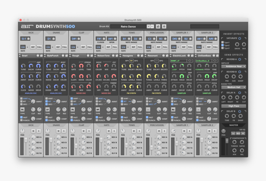 Drum Synth 500 Air Music Tech, HD Png Download, Free Download