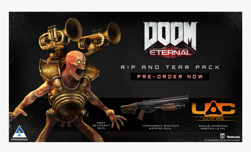 Doom Eternal Super Shotgun, HD Png Download, Free Download